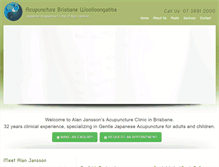 Tablet Screenshot of acupuncture-brisbane.com